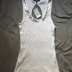 NWT Express Sequin Tank Top